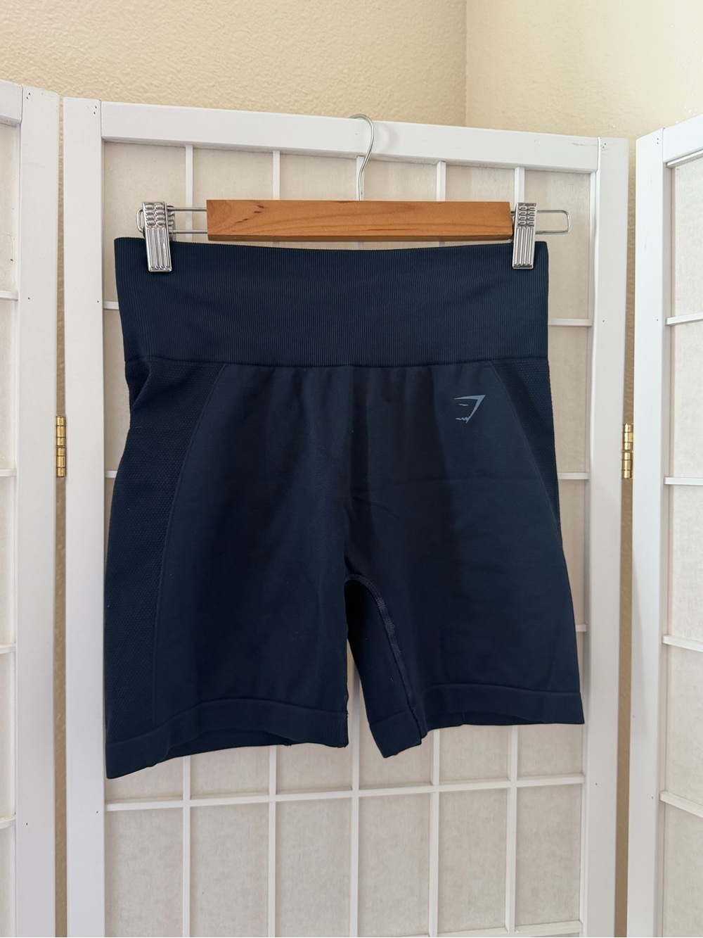 Gymshark Black Athletic Biker Shorts Medium